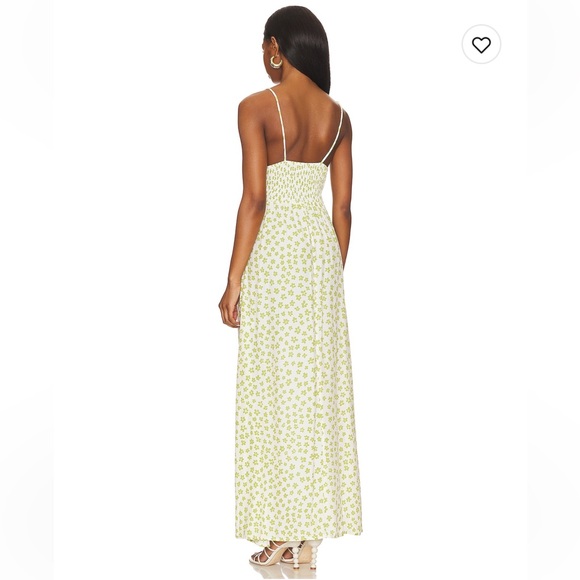 Faithfull the Brand Gita Midi Dress in Gita Floral - Picture 3 of 4